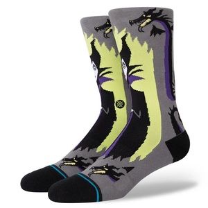 NWT Stance Disney Maleficent Socks